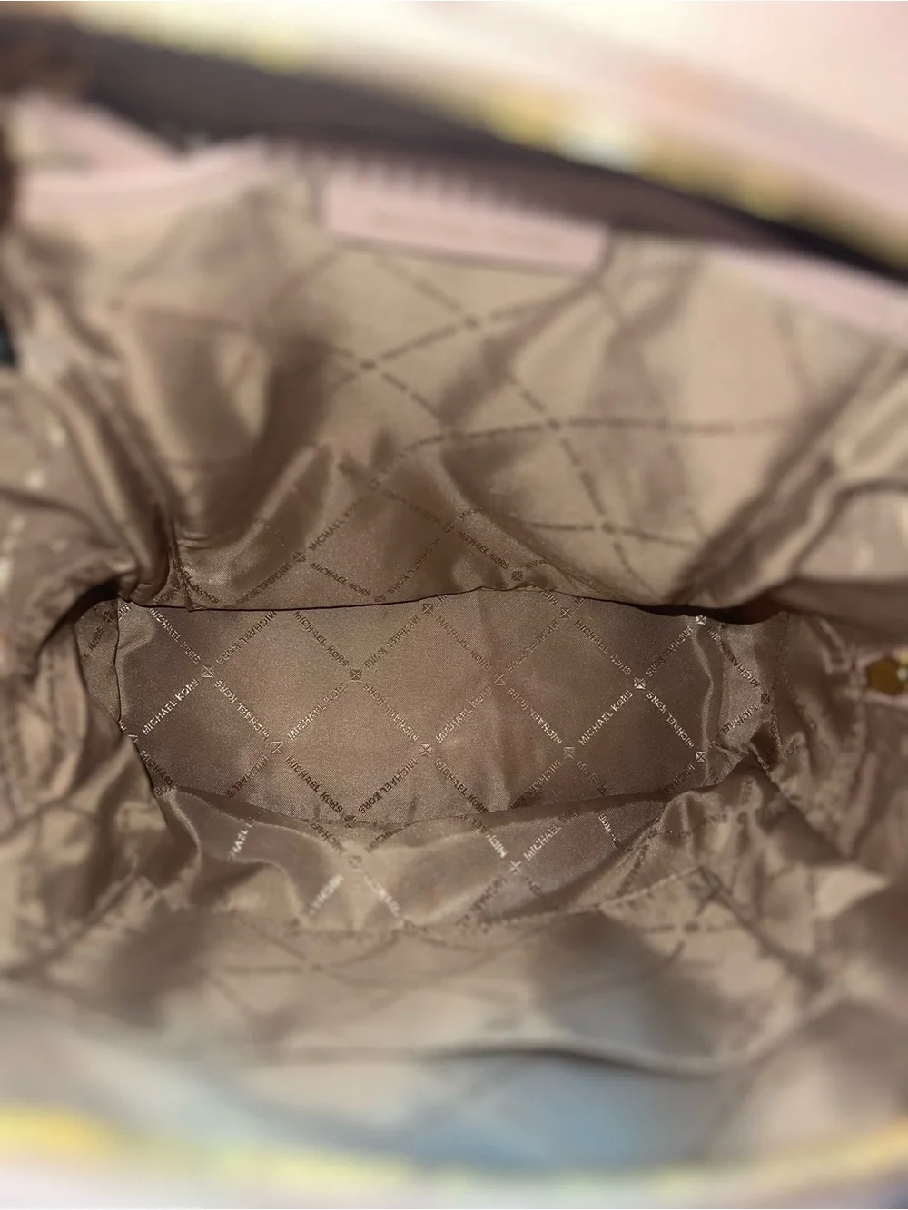 Michael Kors Blush Leather Backpack with Gold Hardware (Like new with tags)